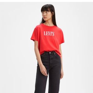 90’s Levi’s logo varsity tee Shirt